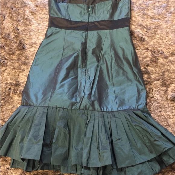 Teal cocktail dress - Picture 4 of 7